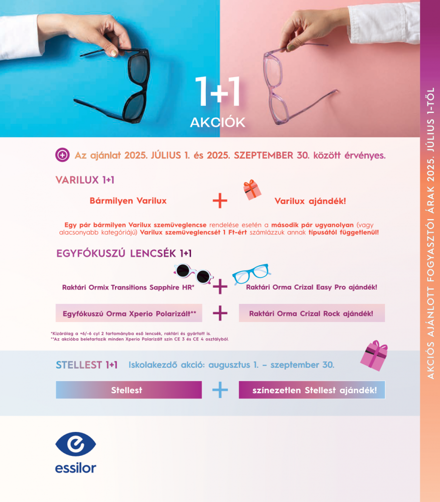 Essilor dupla akció